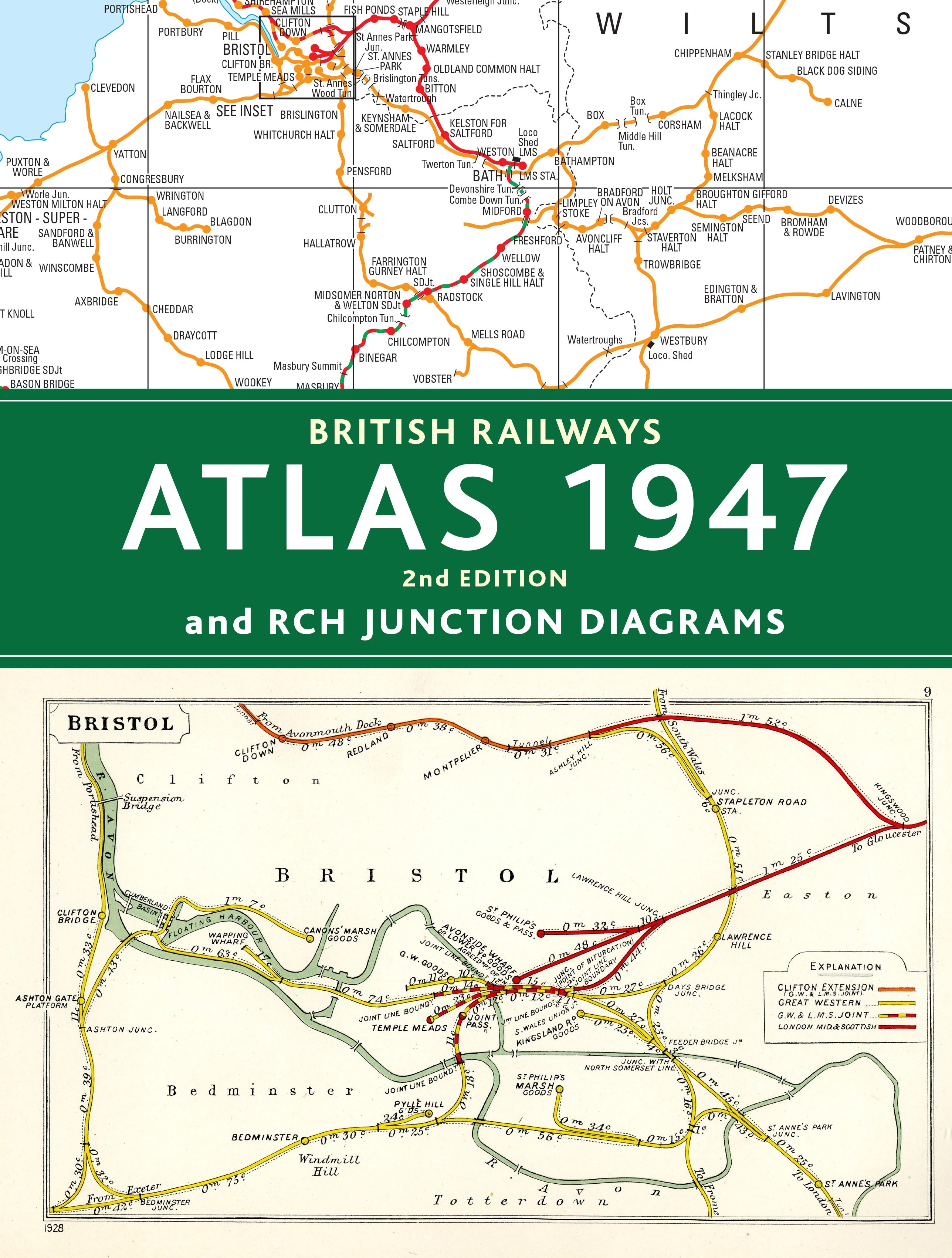 British Railways Atlas 1947 and RCH Junction Diagrams